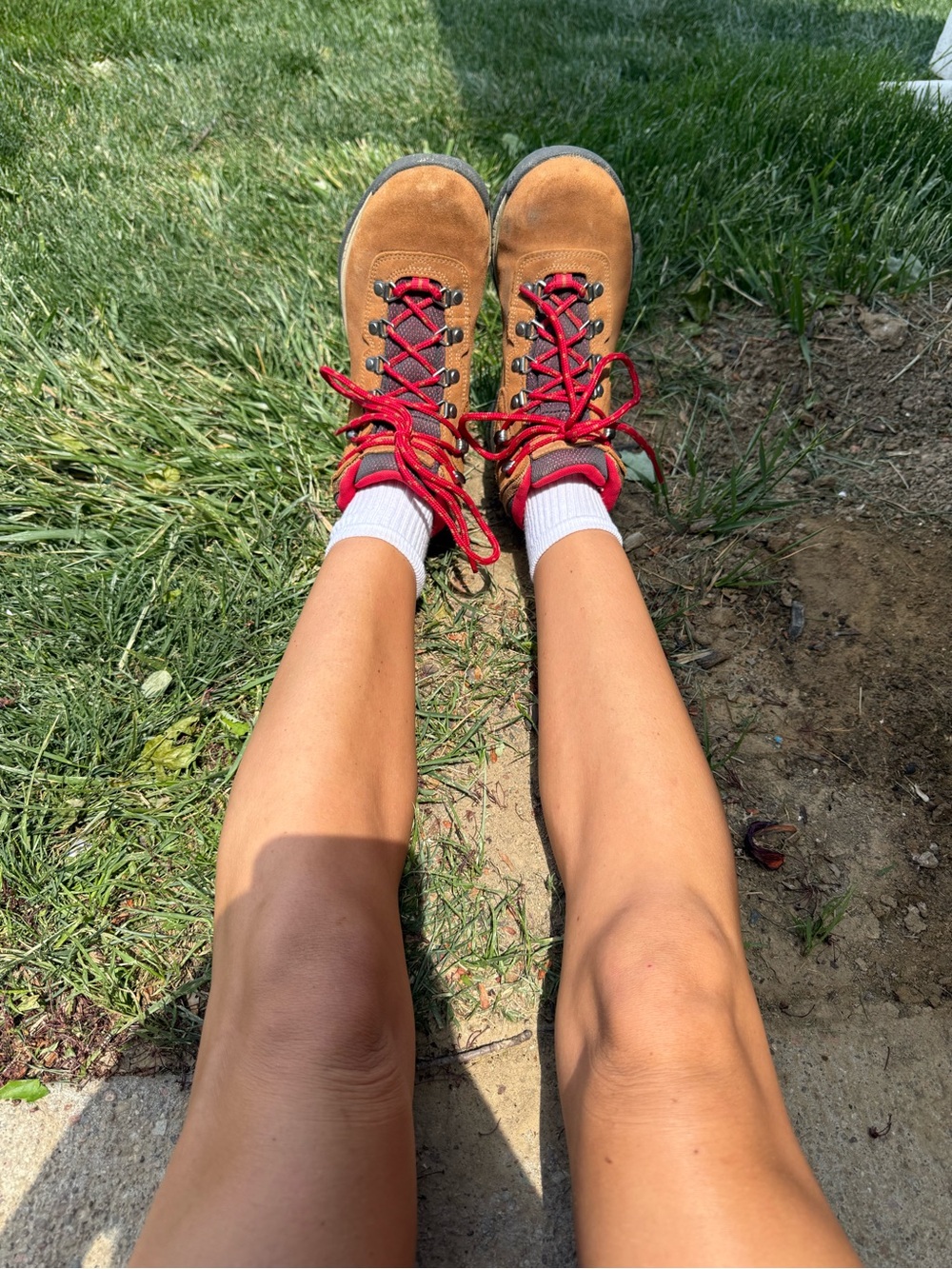 Women’s White Hiking Socks